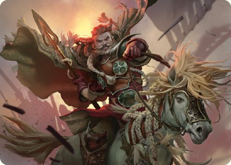 Eomer of the Riddermark Art Card [The Lord of the Rings: Tales of Middle-earth Art Series] | Jomio and Rueliete's Cards and Comics