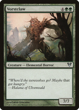 Vorstclaw [Avacyn Restored] | Jomio and Rueliete's Cards and Comics