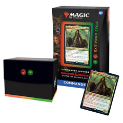 Commander Legends: Battle for Baldur's Gate - Commander Deck (Exit from Exile) | Jomio and Rueliete's Cards and Comics