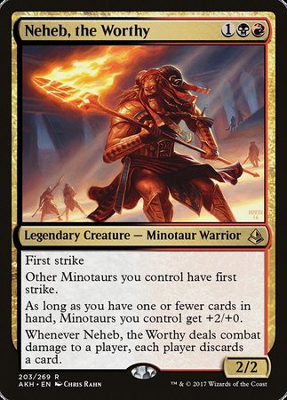 Neheb, the Worthy [Amonkhet] | Jomio and Rueliete's Cards and Comics