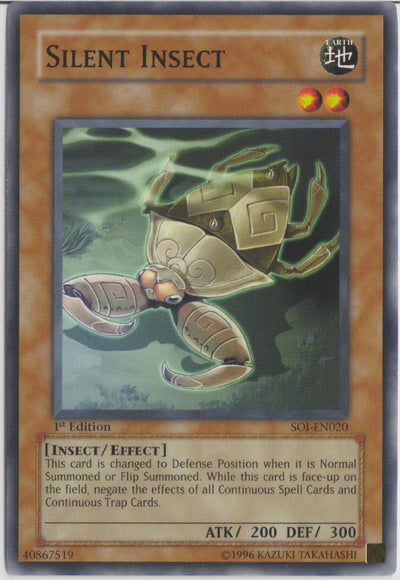 Silent Insect [SOI-EN020] Common | Jomio and Rueliete's Cards and Comics