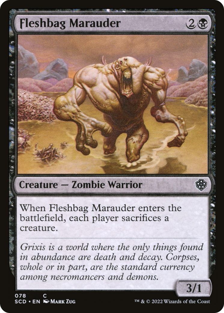 Fleshbag Marauder [Starter Commander Decks] | Jomio and Rueliete's Cards and Comics