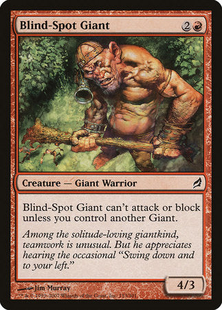 Blind-Spot Giant [Lorwyn] | Jomio and Rueliete's Cards and Comics