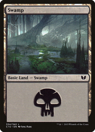 Swamp (334) [Commander 2015] | Jomio and Rueliete's Cards and Comics