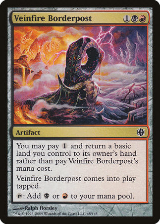 Veinfire Borderpost [Alara Reborn] | Jomio and Rueliete's Cards and Comics