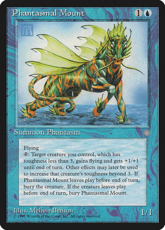 Phantasmal Mount [Ice Age] | Jomio and Rueliete's Cards and Comics