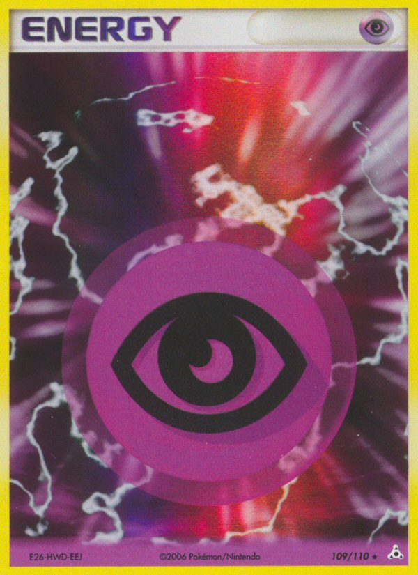 Psychic Energy (109/110) [EX: Holon Phantoms] | Jomio and Rueliete's Cards and Comics
