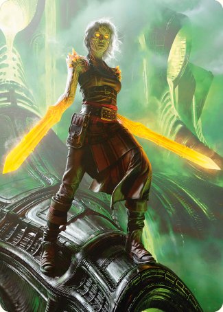 Nahiri, the Unforgiving Art Card [Phyrexia: All Will Be One Art Series] | Jomio and Rueliete's Cards and Comics