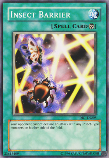 Insect Barrier [DB1-EN205] Common | Jomio and Rueliete's Cards and Comics