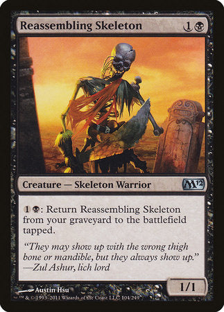 Reassembling Skeleton [Magic 2012] | Jomio and Rueliete's Cards and Comics