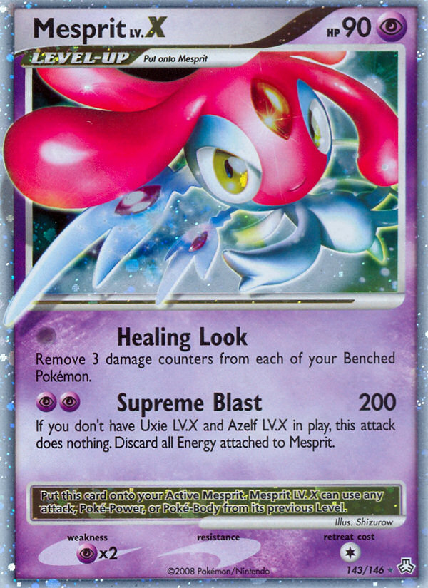 Mesprit LV.X (143/146) [Diamond & Pearl: Legends Awakened] | Jomio and Rueliete's Cards and Comics