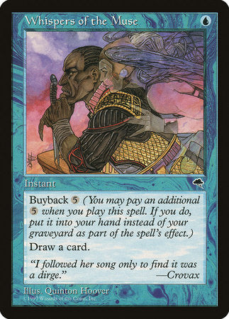Whispers of the Muse [Tempest] | Jomio and Rueliete's Cards and Comics