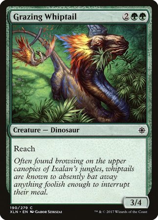 Grazing Whiptail [Ixalan] | Jomio and Rueliete's Cards and Comics