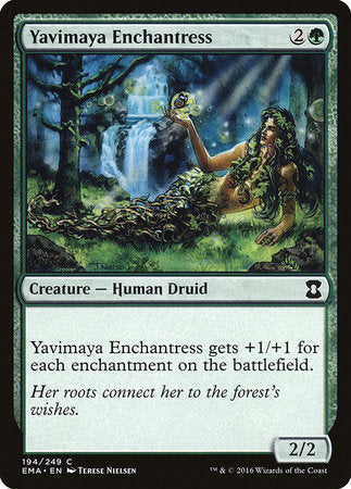 Yavimaya Enchantress [Eternal Masters] | Jomio and Rueliete's Cards and Comics
