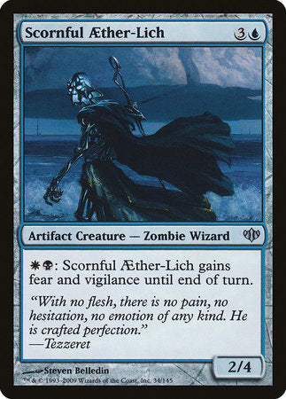 Scornful Aether-Lich [Conflux] | Jomio and Rueliete's Cards and Comics