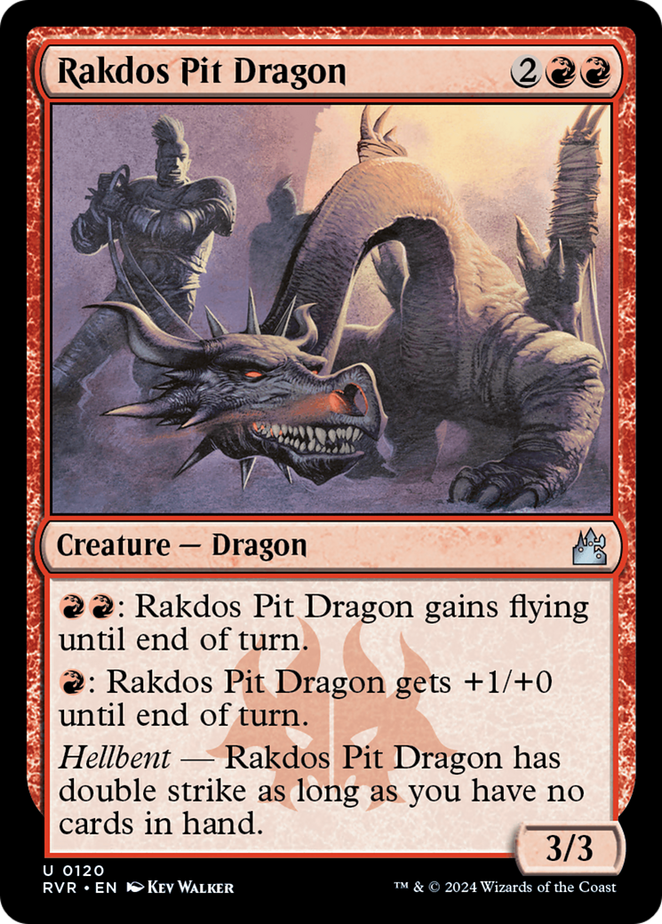 Rakdos Pit Dragon [Ravnica Remastered] | Jomio and Rueliete's Cards and Comics