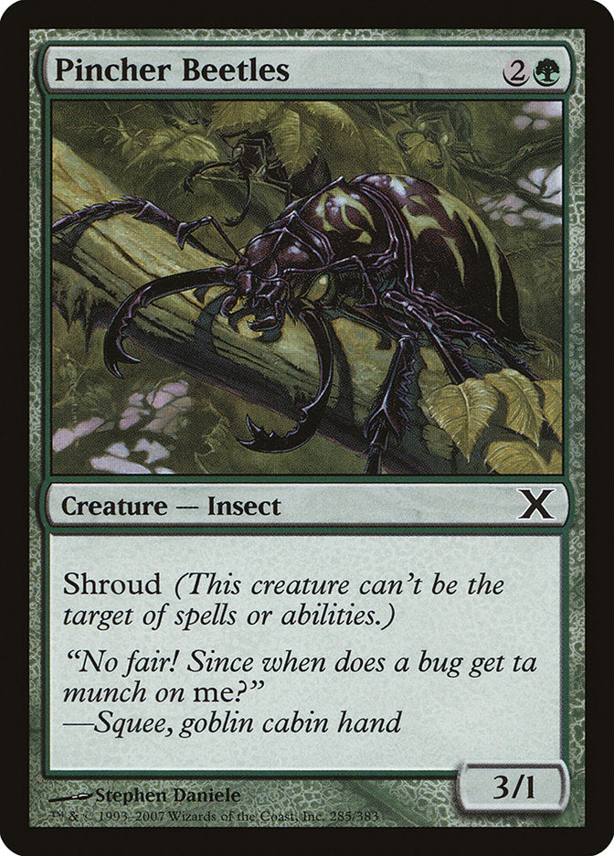 Pincher Beetles [Tenth Edition] | Jomio and Rueliete's Cards and Comics