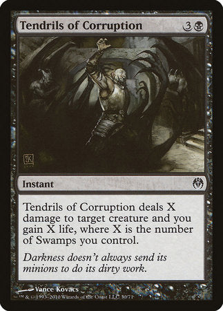 Tendrils of Corruption [Duel Decks: Phyrexia vs. the Coalition] | Jomio and Rueliete's Cards and Comics