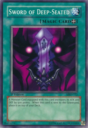 Sword of Deep-Seated [MRD-132] Common | Jomio and Rueliete's Cards and Comics