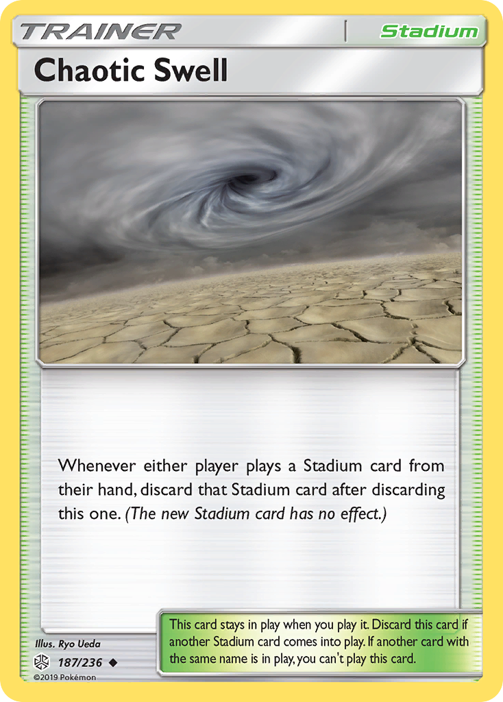 Chaotic Swell (187/236) [Sun & Moon: Cosmic Eclipse] | Jomio and Rueliete's Cards and Comics