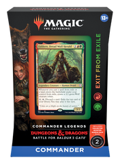 Commander Legends: Battle for Baldur's Gate - Commander Deck (Exit from Exile) | Jomio and Rueliete's Cards and Comics
