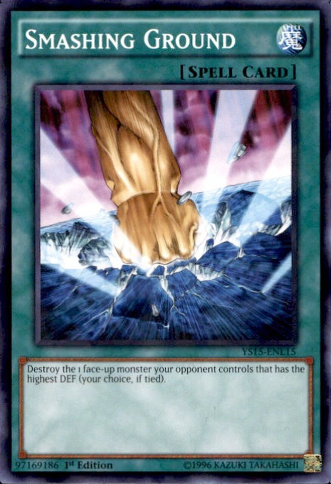 Smashing Ground [YS15-ENL15] Shatterfoil Rare | Jomio and Rueliete's Cards and Comics
