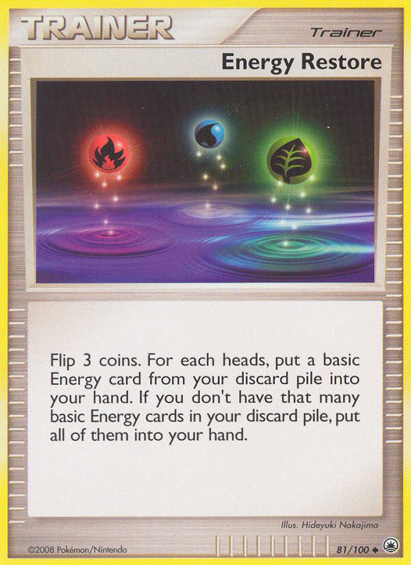 Energy Restore (81/100) [Diamond & Pearl: Majestic Dawn] | Jomio and Rueliete's Cards and Comics