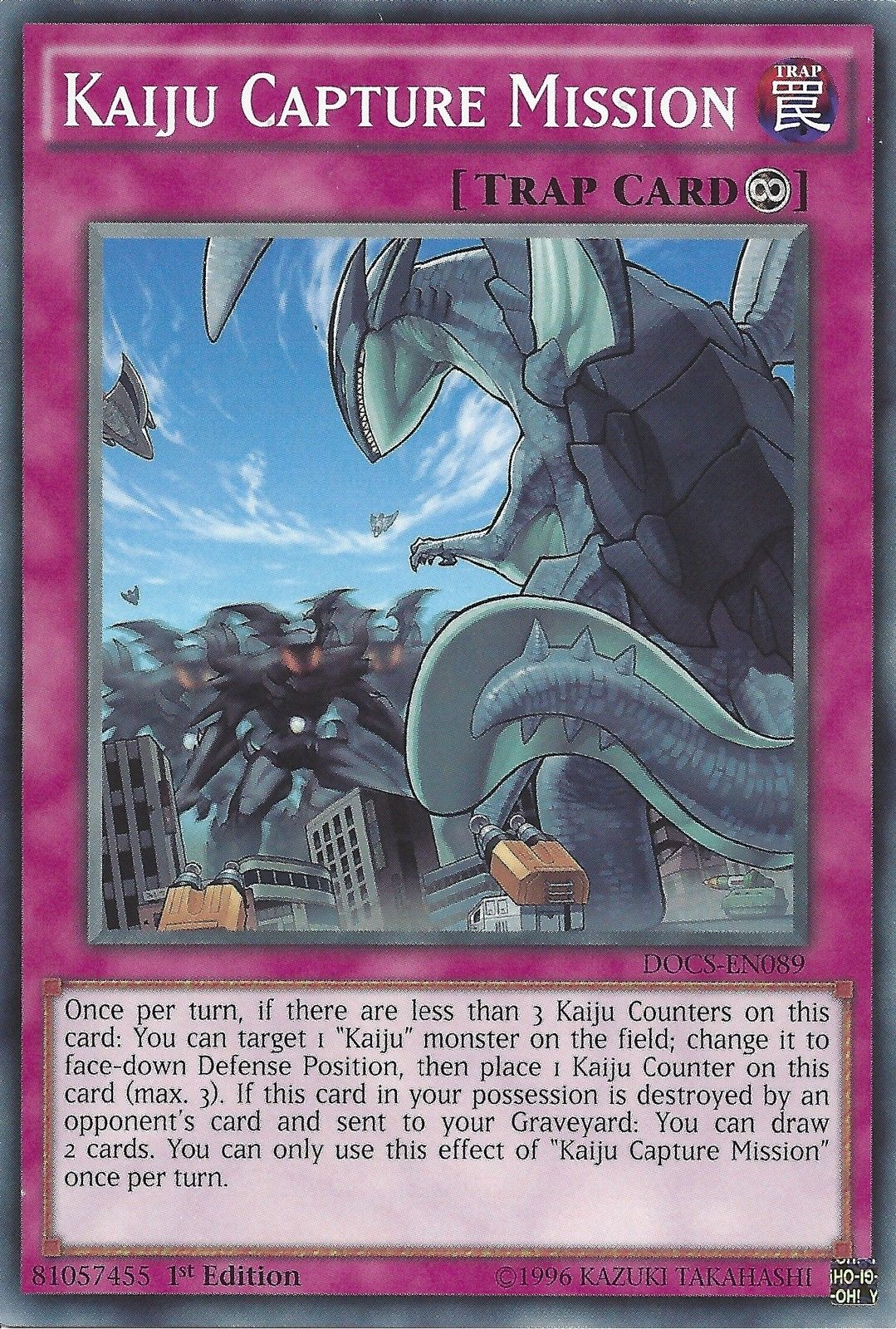 Kaiju Capture Mission [DOCS-EN089] Common | Jomio and Rueliete's Cards and Comics