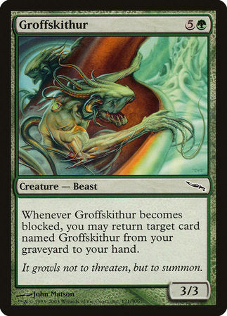 Groffskithur [Mirrodin] | Jomio and Rueliete's Cards and Comics