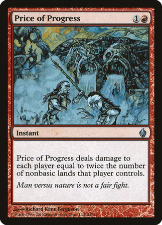 Price of Progress [Premium Deck Series: Fire and Lightning] | Jomio and Rueliete's Cards and Comics