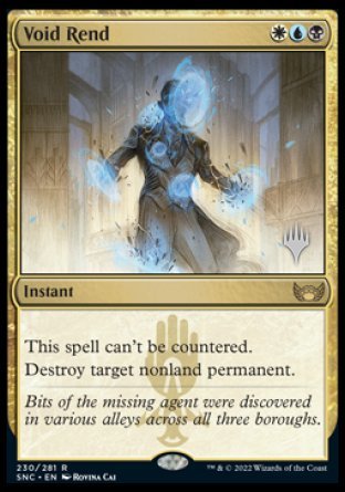 Void Rend (Promo Pack) [Streets of New Capenna Promos] | Jomio and Rueliete's Cards and Comics
