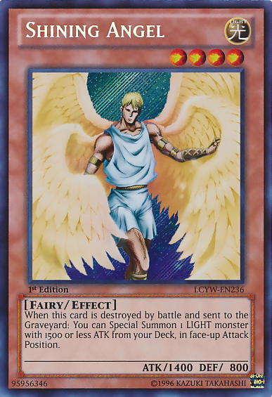 Shining Angel [LCYW-EN236] Secret Rare | Jomio and Rueliete's Cards and Comics