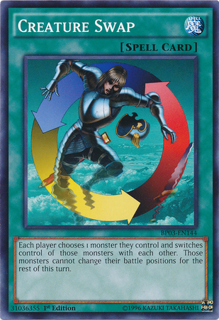 Creature Swap [BP03-EN144] Common | Jomio and Rueliete's Cards and Comics