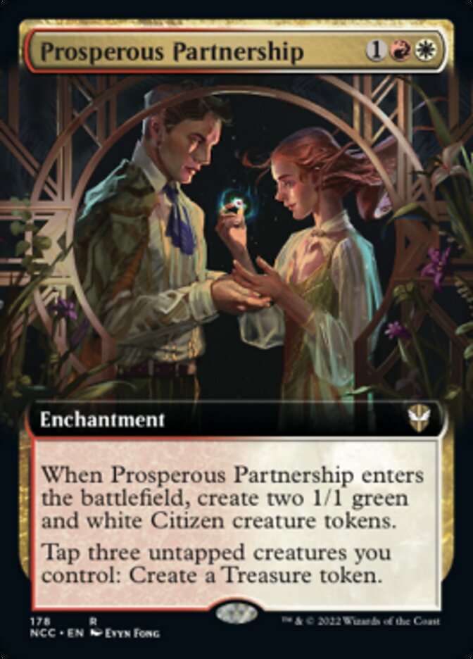 Prosperous Partnership (Extended Art) [Streets of New Capenna Commander] | Jomio and Rueliete's Cards and Comics