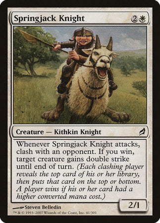 Springjack Knight [Lorwyn] | Jomio and Rueliete's Cards and Comics