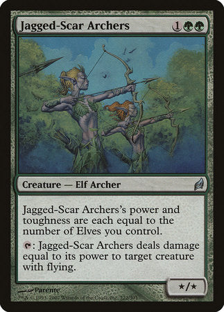 Jagged-Scar Archers [Lorwyn] | Jomio and Rueliete's Cards and Comics