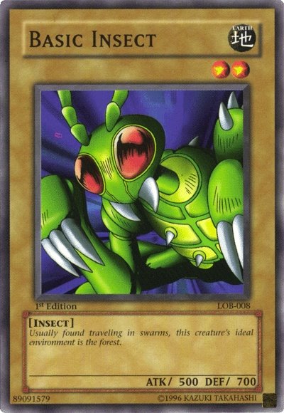 Basic Insect [LOB-008] Common | Jomio and Rueliete's Cards and Comics