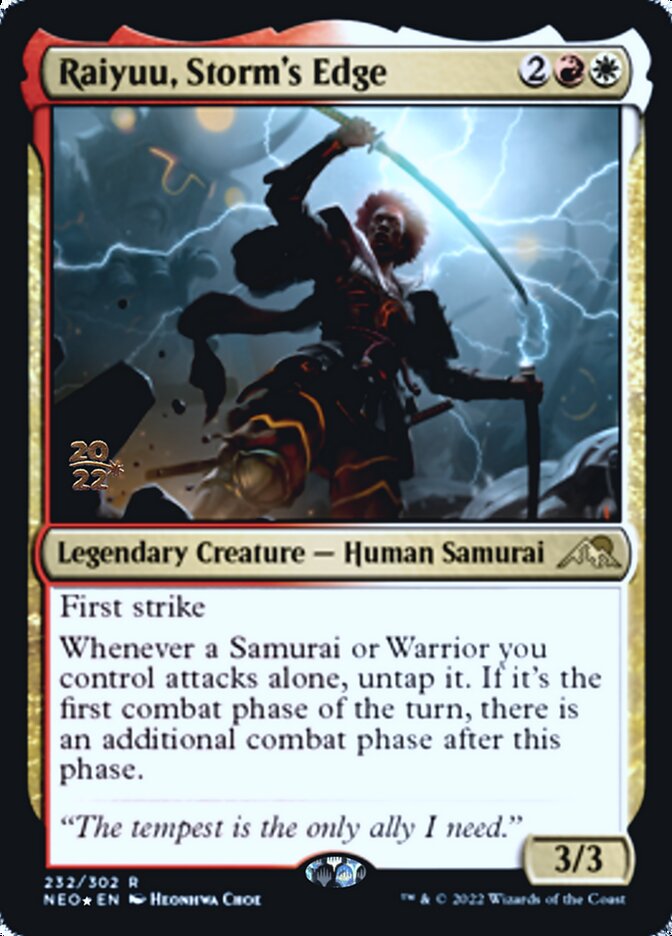 Raiyuu, Storm's Edge [Kamigawa: Neon Dynasty Prerelease Promos] | Jomio and Rueliete's Cards and Comics