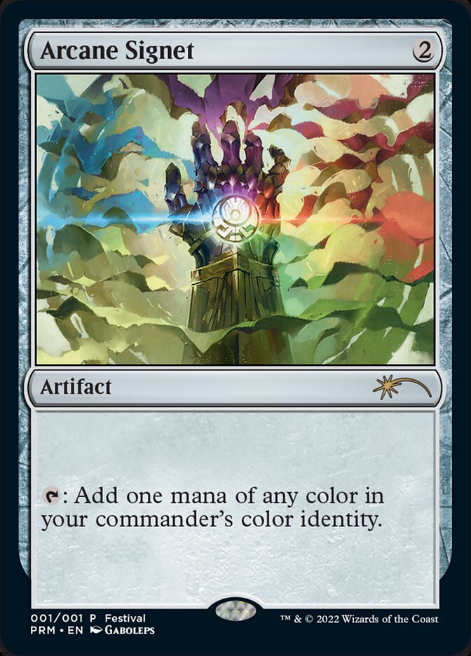 Arcane Signet [30th Anniversary Promos] | Jomio and Rueliete's Cards and Comics