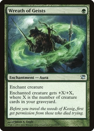 Wreath of Geists [Innistrad] | Jomio and Rueliete's Cards and Comics