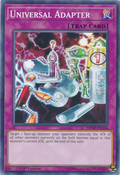 Universal Adapter [MP19-EN134] Common | Jomio and Rueliete's Cards and Comics