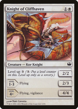 Knight of Cliffhaven [Duel Decks: Knights vs. Dragons] | Jomio and Rueliete's Cards and Comics