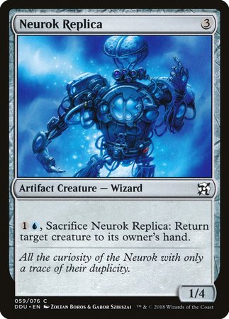 Neurok Replica [Duel Decks: Elves vs. Inventors] | Jomio and Rueliete's Cards and Comics