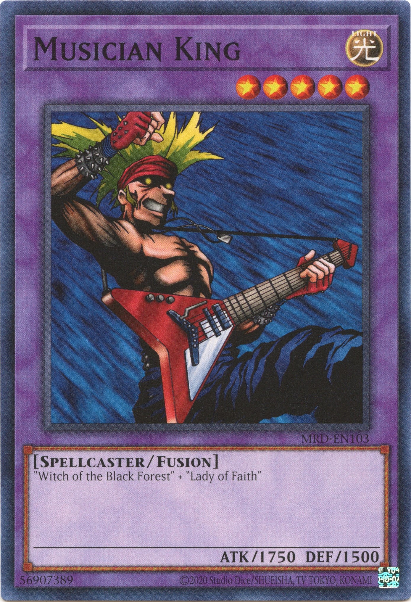 Musician King (25th Anniversary) [MRD-EN103] Common | Jomio and Rueliete's Cards and Comics