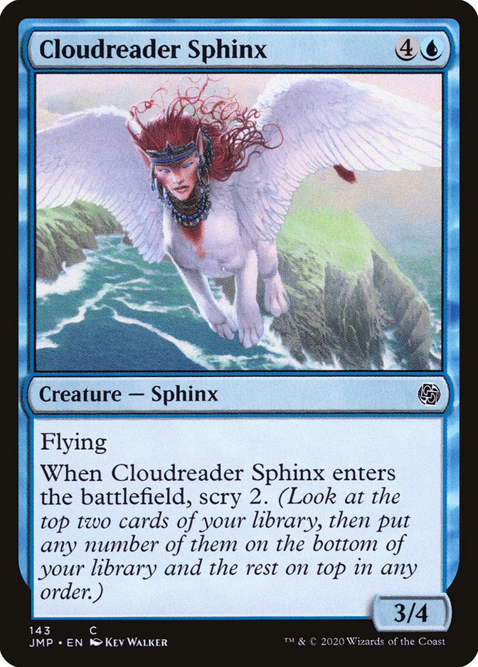 Cloudreader Sphinx [Jumpstart] | Jomio and Rueliete's Cards and Comics