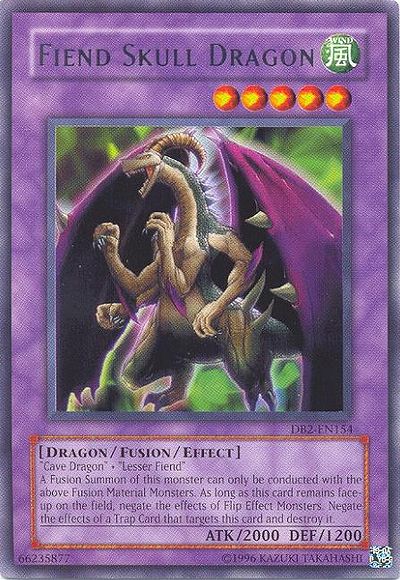Fiend Skull Dragon [DB2-EN154] Rare | Jomio and Rueliete's Cards and Comics