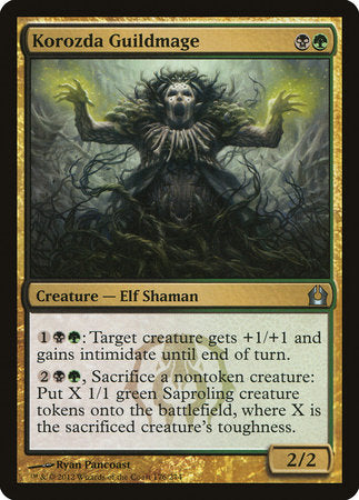 Korozda Guildmage [Return to Ravnica] | Jomio and Rueliete's Cards and Comics