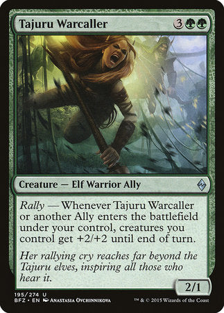 Tajuru Warcaller [Battle for Zendikar] | Jomio and Rueliete's Cards and Comics