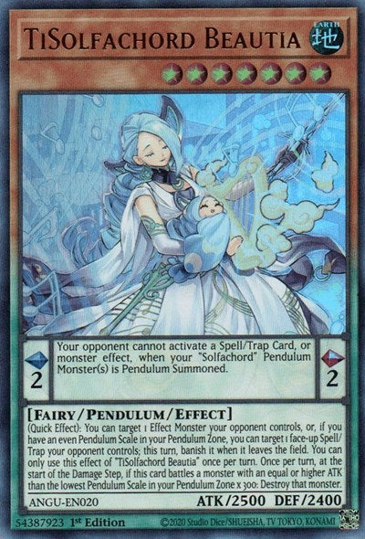 TiSolfachord Beautia (Ultra Rare) [ANGU-EN020] Ultra Rare | Jomio and Rueliete's Cards and Comics