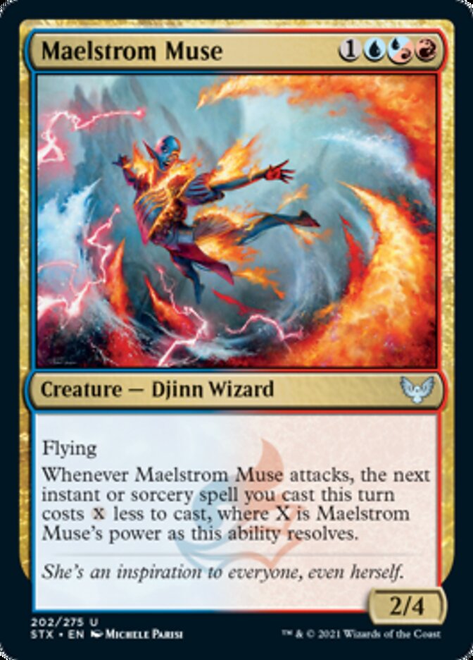 Maelstrom Muse [Strixhaven: School of Mages] | Jomio and Rueliete's Cards and Comics